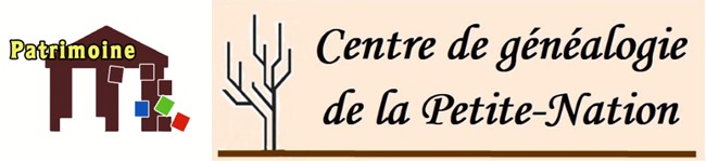 Logo de Centre de généalogie de la Petite-Nation
