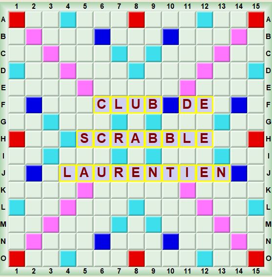 Logo de Scrabble Laurentien