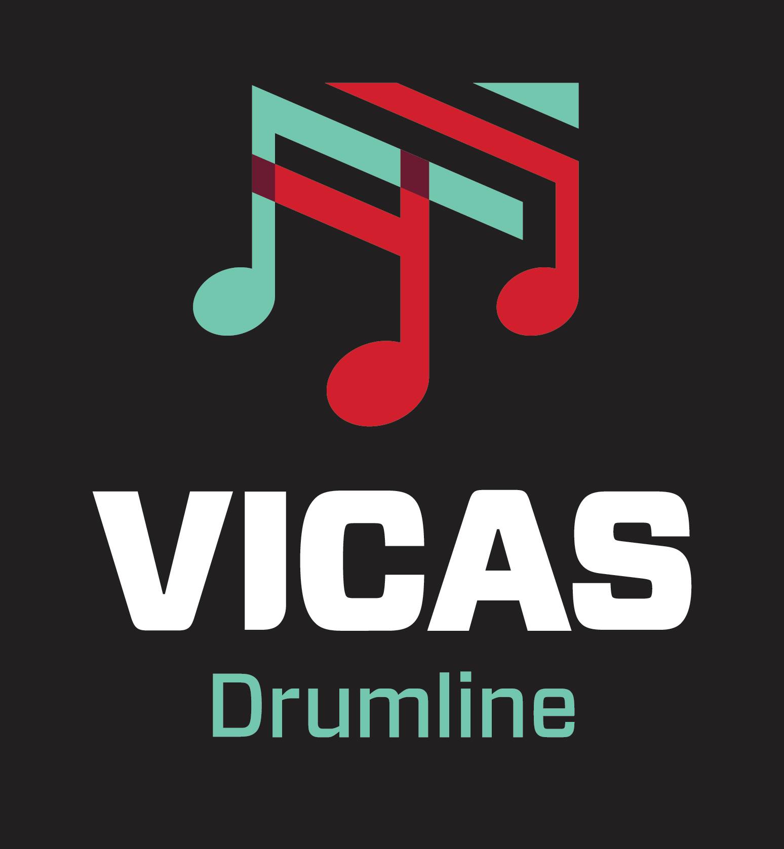 Logo de Vicas Drumline par Harmonie l’Inspiration de l’école Sec. Le Boisé